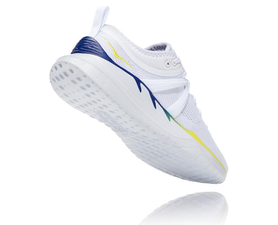 Hoka One One Tivra Löparskor Dam - Vita - TSCHV-9651